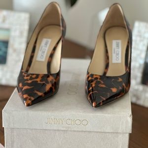 Jimmy Choo Love 85 Tortoise Pump 38.5